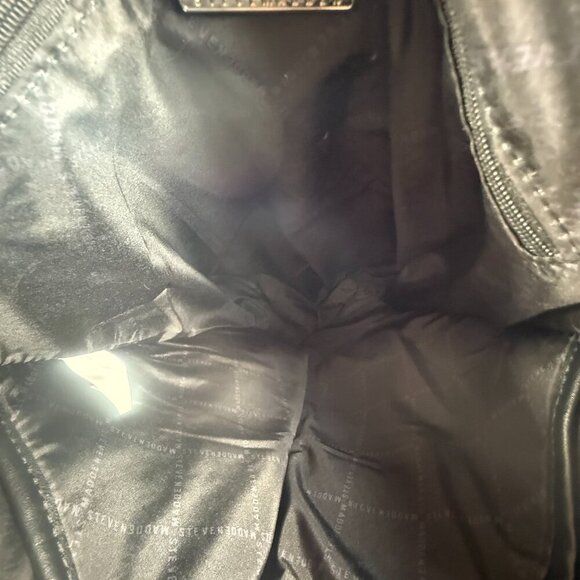 Steve Madden Gray Quilted Backpack - Picture 6 of 13